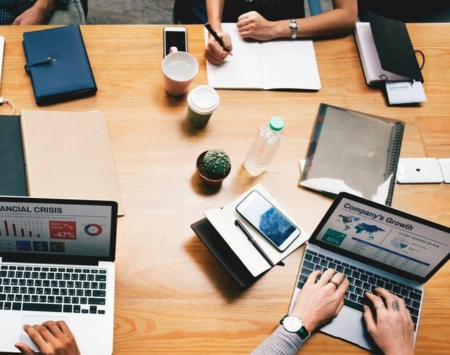 beverages in meeting rooms for training sessions